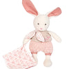 Doudou botanique vintage - Rose et écru