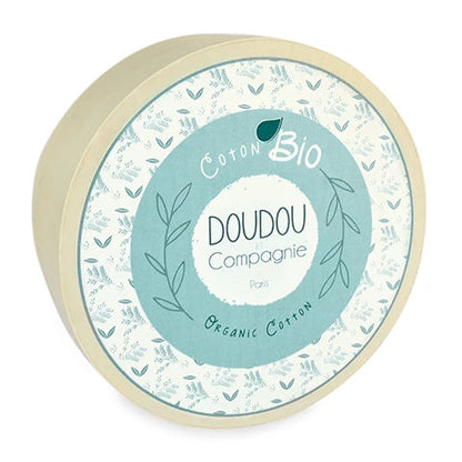 Doudou botanique vintage - Bleu et écru