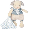 Doudou botanique vintage - Bleu et écru