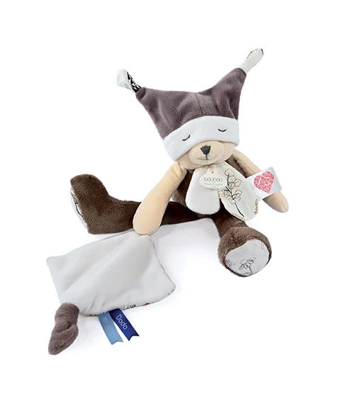 Doudou pantin ourson - Marron