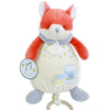 Peluche musicale renard - Orange et beige