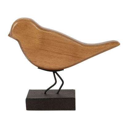 Décoration moineau - Marron