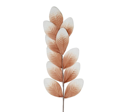 Fleur artificielle - Brun et blanc