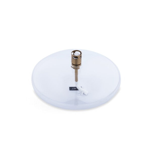 Lampe à huile galet MM - Transparent