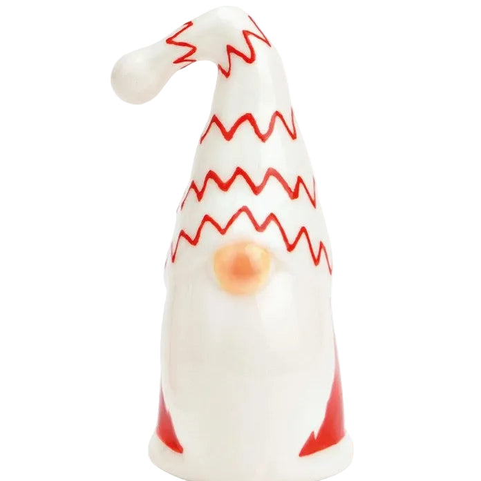 Gnome chapeau poids  - Blanc et rouge