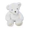 Peluche ours blanc crème 40cm