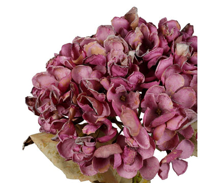 Fleur hortensia artificielle - Violet