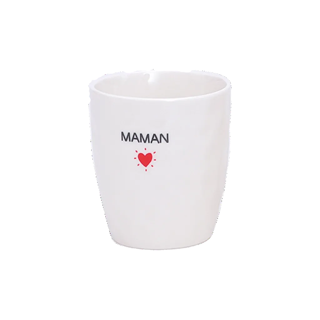 tasse maman - Cœur rouge