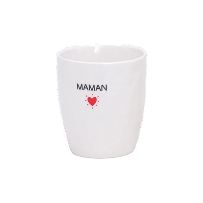 tasse maman - Cœur rouge