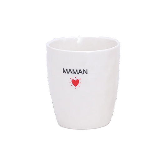 tasse maman - Cœur rouge