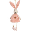 Suspension lapin - Rose