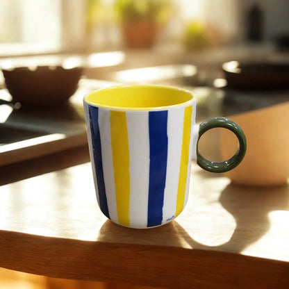Mug Citron - Jaune et bleu