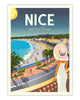 Poster vintage nice 