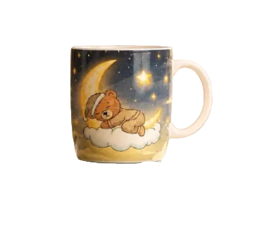 Mug illustré ourson - Multicolore