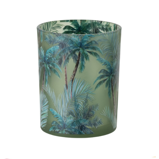 Photophore palmier - Vert