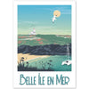 Poster vintage belle ile en mer
