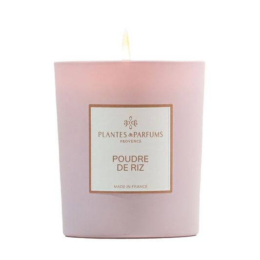 Bougie végétale - Poudre de riz