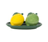 Set poivre et sel - Vert & jaune