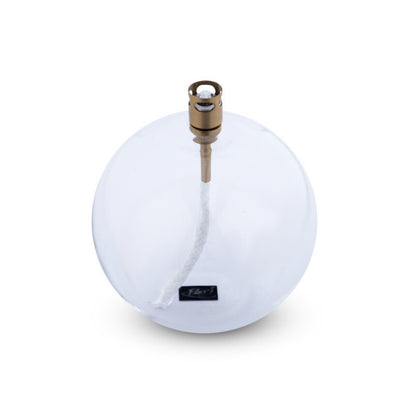 Lampe à huile ronde PM - Transparent