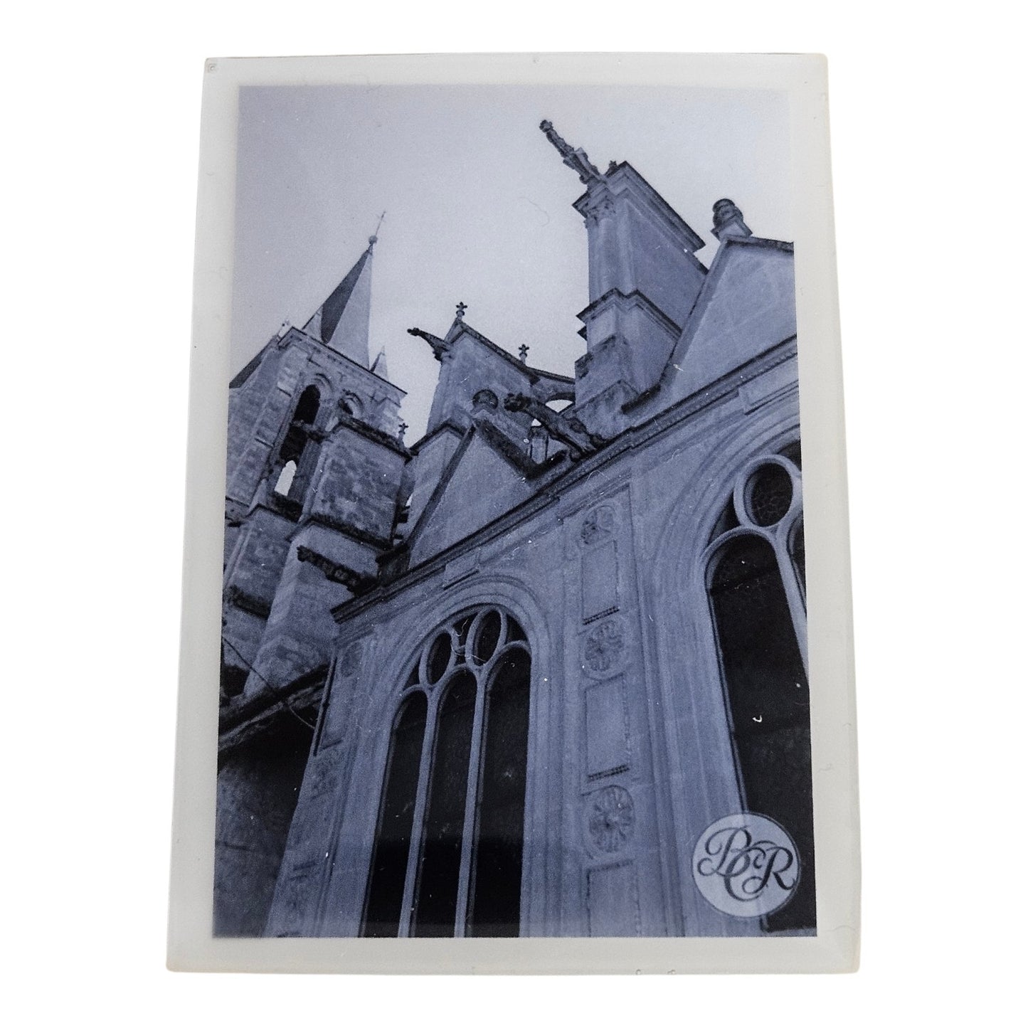 Magnet L'église - Noir et Blanc