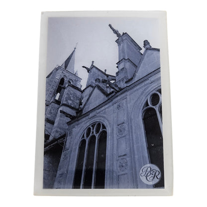Magnet L'église - Noir et Blanc