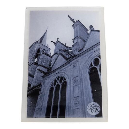 Magnet L'église - Noir et Blanc