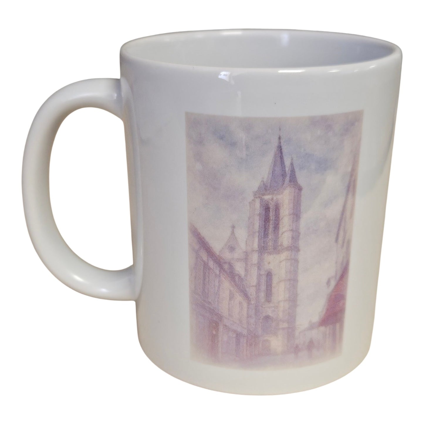 Mug L'église - Aquarelle