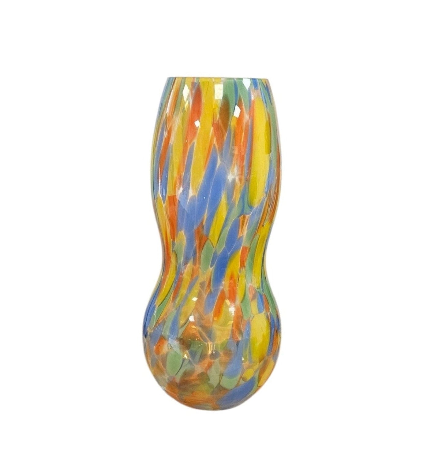 Vase moucheté - multicolore
