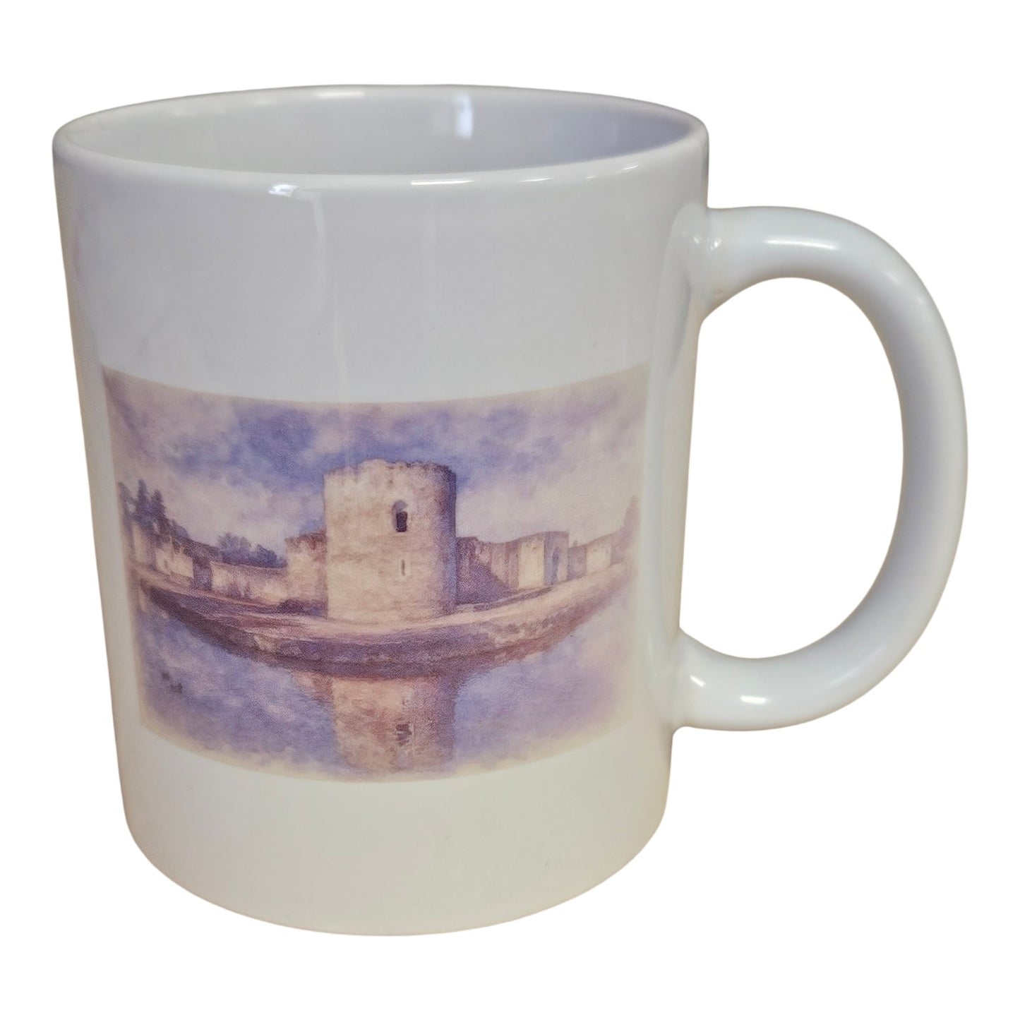 Mug L'église & Le château - Aquarelle
