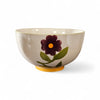Bol fleur vintage mauve