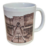 Mug L'église & Le château - Noir et Blanc