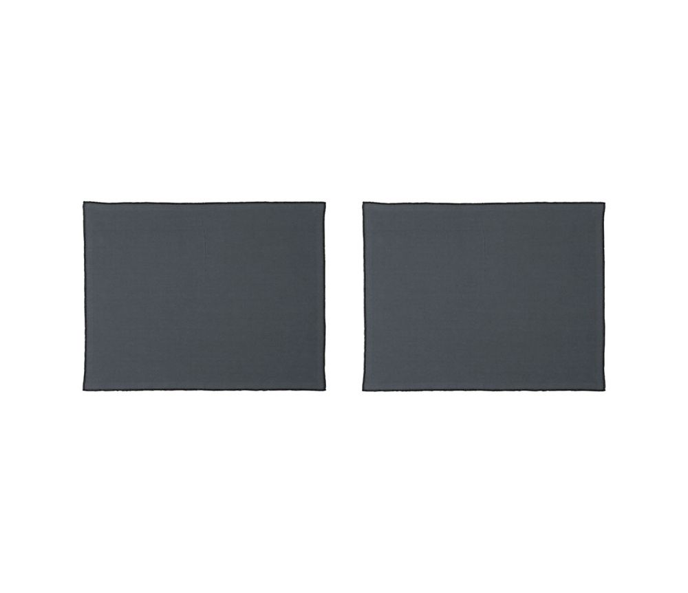 Sets de table x2 - Gris foncé
