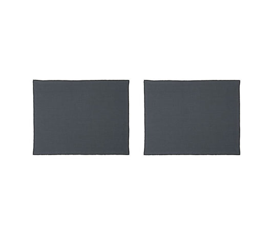 Sets de table x2 - Gris foncé