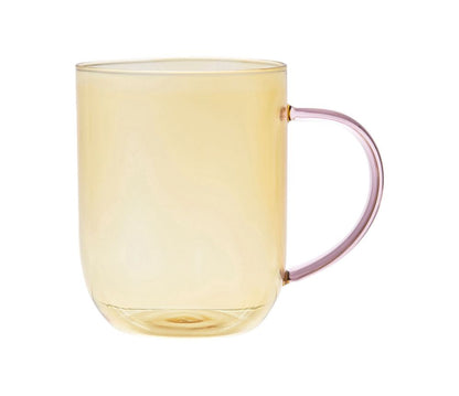 Tasse - Jaune et rose