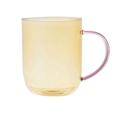 Tasse - Jaune et rose