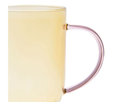 Tasse - Jaune et rose