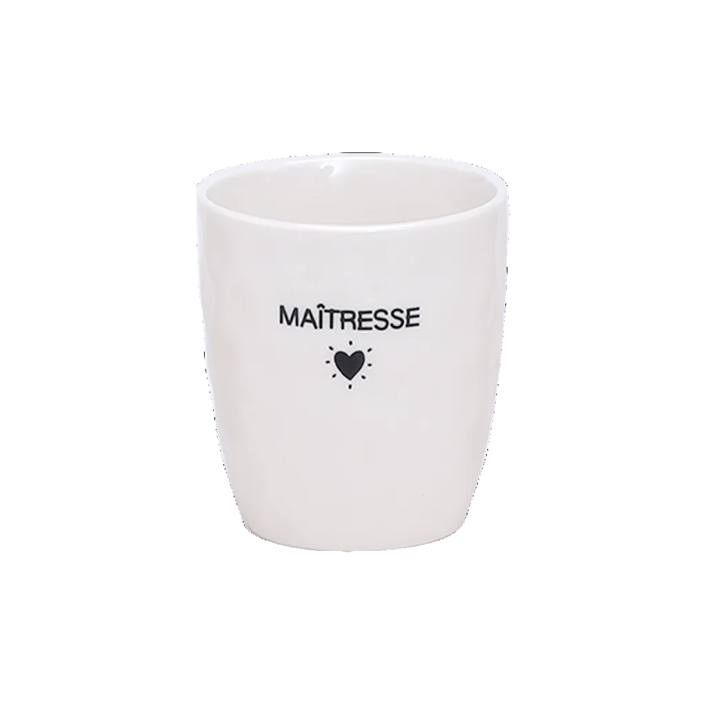 Tasse maître - Cœur noir