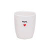 Tasse papa - Cœur rouge