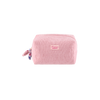 Trousse en velours Amour toujours - Rose